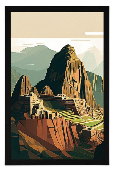 Plakát skvostné Machu Picchu