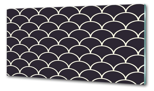 Dekorační panel sklo Rybí šupiny pl-pksh-100x50-f-80541794