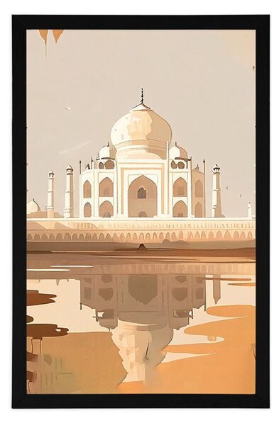 Plakát indický Taj Mahal