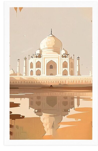 Plakát indický Taj Mahal