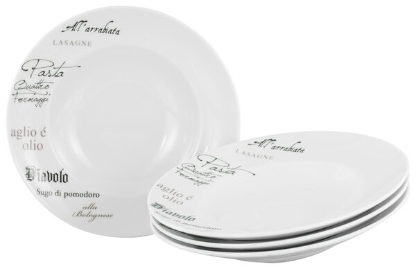 SADA TALÍŘŮ NA TĚSTOVINY, keramika, 27 cm Creatable - Online Only nádobí, Online Only