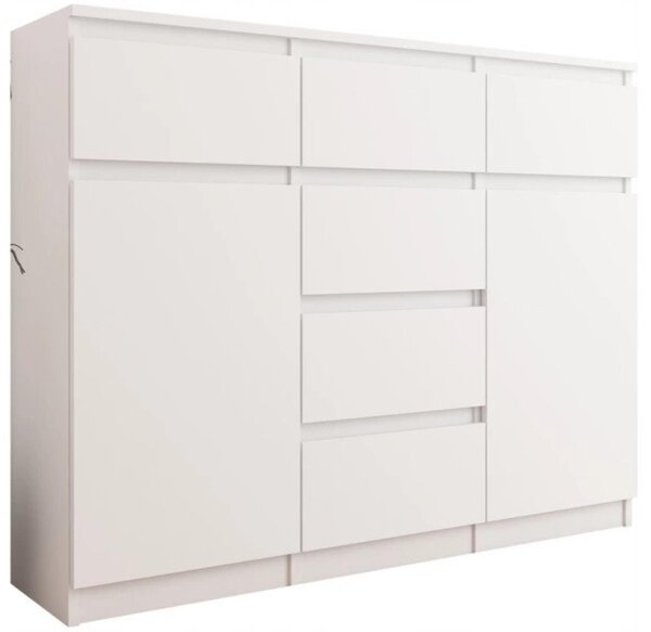 Komoda Raunia (bílá). Akce -10%