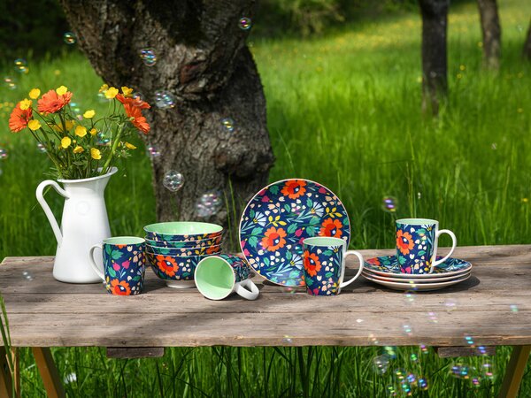 JÍDELNÍ SOUPRAVA 12dílnékamenina Creatable - Online Only nádobí, Online Only