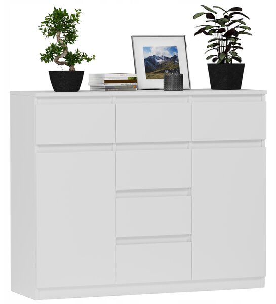 Komoda Raunia (bílá). Akce -10%