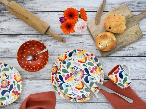 JÍDELNÍ SOUPRAVA 12dílnékamenina Creatable - Online Only nádobí, Online Only