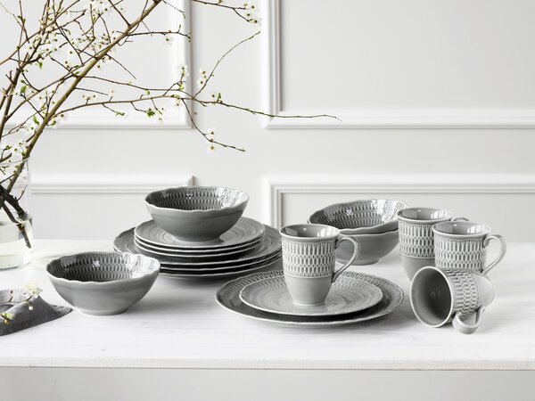 KOMBINOVANÁ SOUPRAVA, 16dílné, porcelán Creatable - Online Only nádobí, Online Only