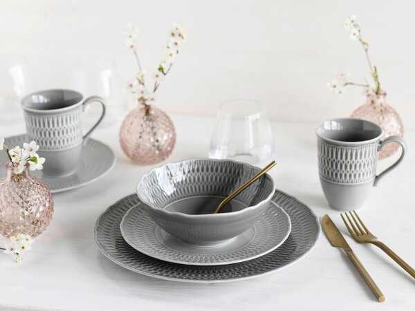 KOMBINOVANÁ SOUPRAVA, 16dílné, porcelán Creatable - Online Only nádobí, Online Only