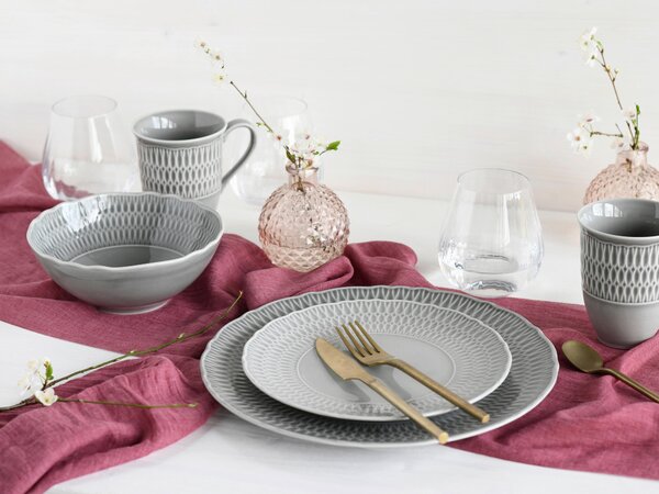 KOMBINOVANÁ SOUPRAVA, 16dílné, porcelán Creatable - Online Only nádobí, Online Only