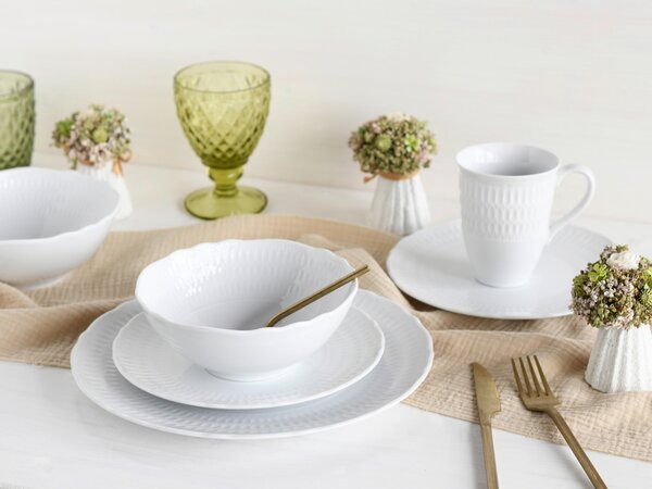 KOMBINOVANÁ SOUPRAVA, 16dílné, porcelán Creatable - Online Only nádobí, Online Only