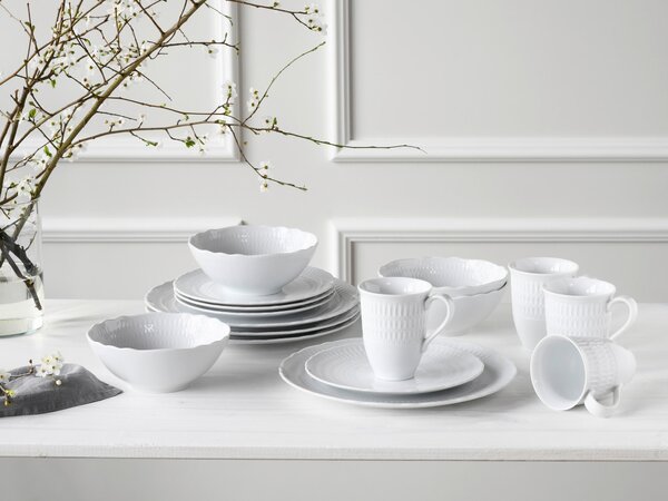 KOMBINOVANÁ SOUPRAVA, 16dílné, porcelán Creatable - Online Only nádobí, Online Only
