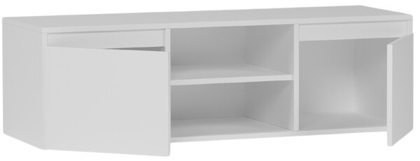 TV stolek/skříňka Rivana (bílá). Akce -16%