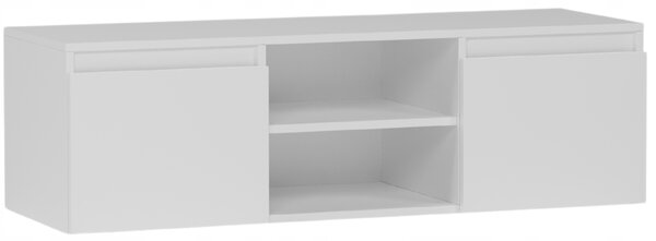 TV stolek/skříňka Rivana (bílá). Akce -16%