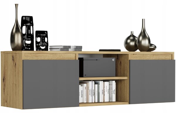 TV stolek/skříňka Rivana (artisan + antracit). Akce -16%