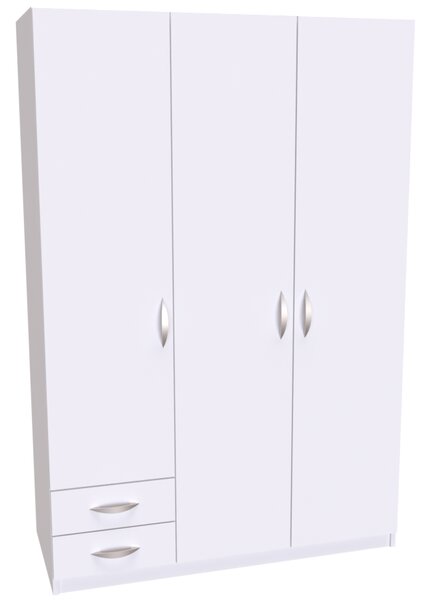 Šatní skříň UNI XL Varianta barvy: Bílá