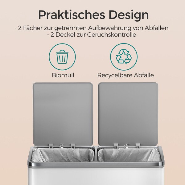 KOŠ NA ODPADKY 60 l - Online Only domácnost & úklid, Online Only