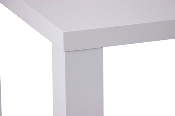 JÍDELNÍ STŮL, vysoce lesklá bílá, 80/80/75 cm P & B - Online Only jídelní stoly, Online Only