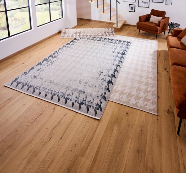 TKANÝ KOBEREC, 120/180 cm šedá Dieter Knoll - Tkané koberce