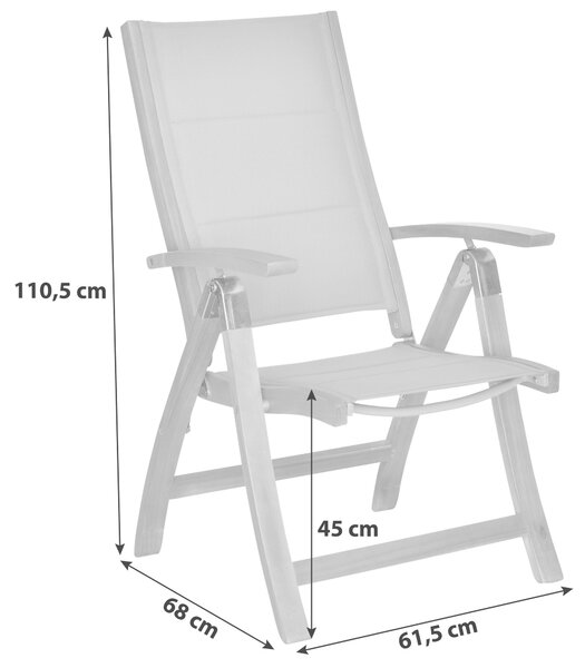 ZAHRADNÍ SESTAVA dřevo, textil Gardenson - Online Only zahradní nábytek, Online Only