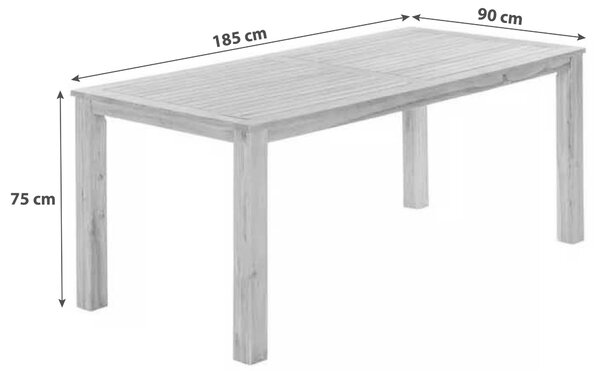 ZAHRADNÍ SESTAVA dřevo, textil Gardenson - Online Only zahradní nábytek, Online Only