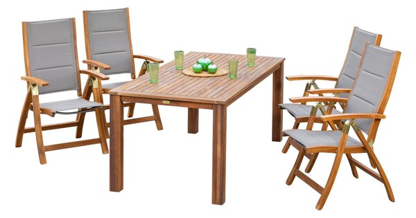 ZAHRADNÍ SESTAVA dřevo, textil Gardenson - Online Only zahradní nábytek, Online Only