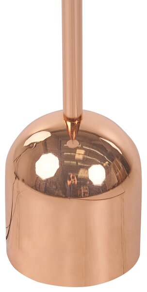 Stojací lampa MACASIA Kov Měděná