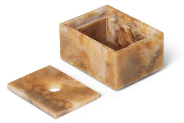 Ferm Living Úložný box Mist 7.5x10, sugar kelp