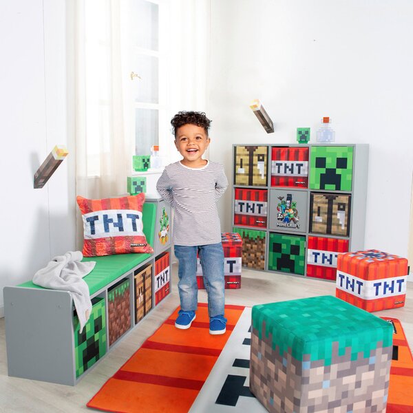 REGÁL Minecraft - Dětské pokoje sestavy