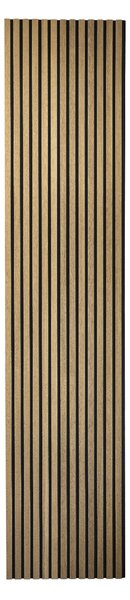 Akustický panel s dřevěnou dýhou - dekor dub klasik | 260 x 56 cm | RAK003 | .cz