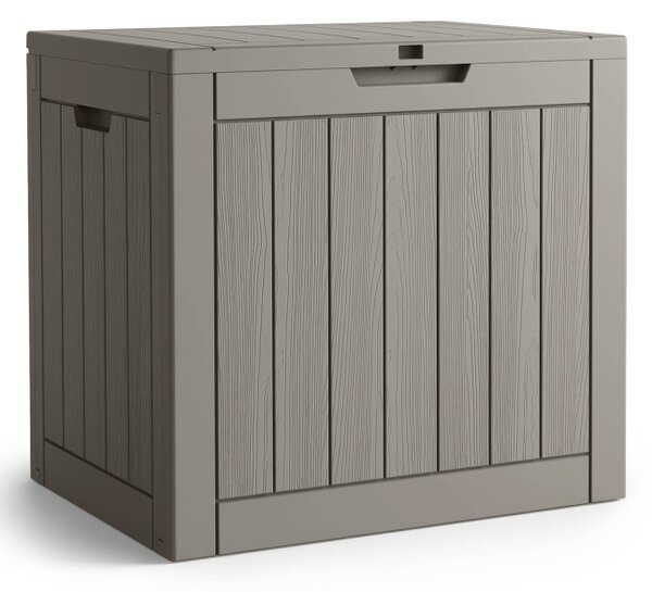 Zahradní úložný box šedý 117 L