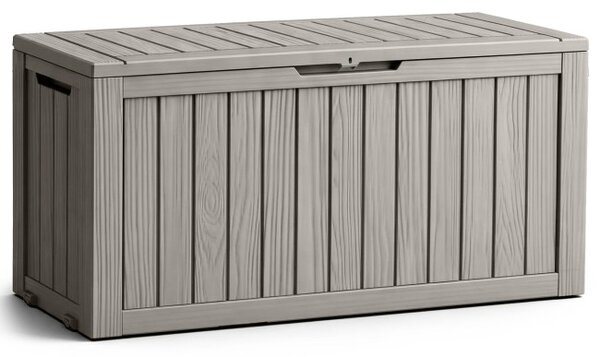 Zahradní úložný box šedý 272 L