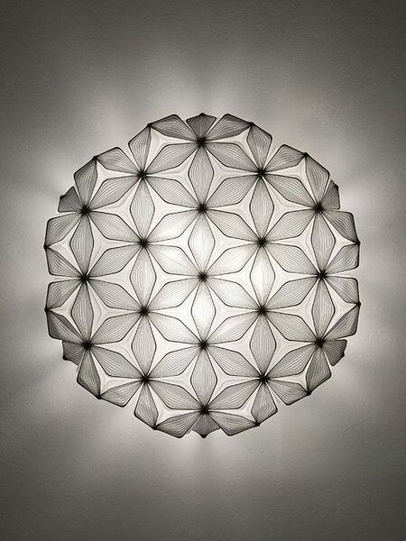 Slamp Stropní/nástěnné svítidlo C'EST LA VIE MINI, pr. 34cm, 2xE14 Barva: Černá