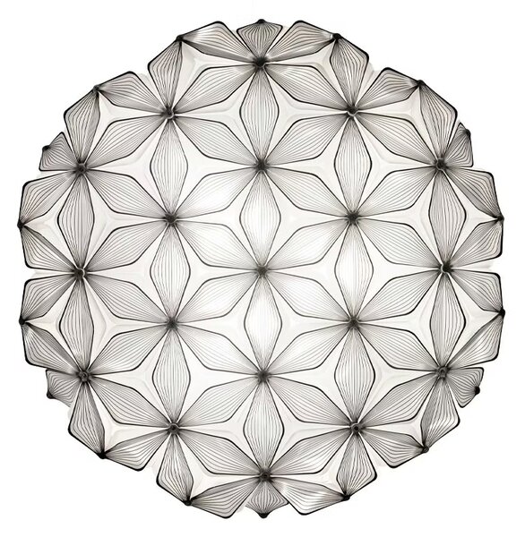 Slamp Stropní/nástěnné svítidlo C'EST LA VIE LARGE, pr. 71cm, 3xE27 Barva: Bílá