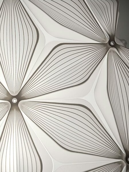 Slamp Stropní/nástěnné svítidlo C'EST LA VIE MINI, pr. 34cm, 2xE14 Barva: Černá