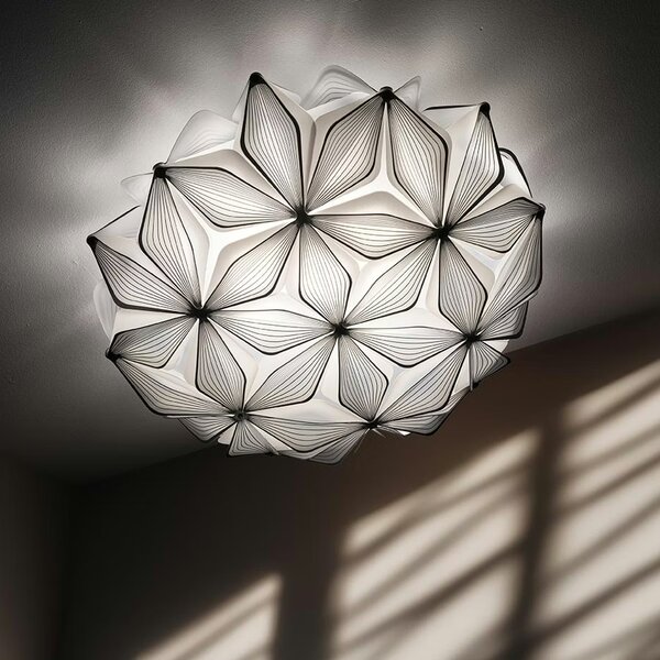 Slamp Stropní/nástěnné svítidlo C'EST LA VIE MINI, pr. 34cm, 2xE14 Barva: Černá