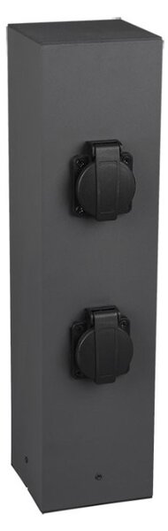 Trio 9964-42 zásuvkový sloupek Garden Socket 4zásuvky | max 3600W - typ schuko, antracit