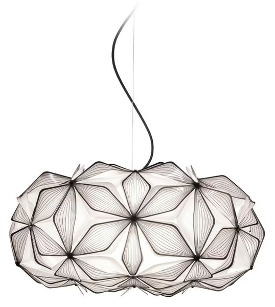 Slamp Závěsné svítidlo C'EST LA VIE, MEDIUM, pr. 53cm, 2xE27 Barva: Černá, Barva kabelu: černá