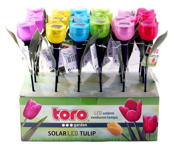 Toro Solární venkovní LED světlo tulipán