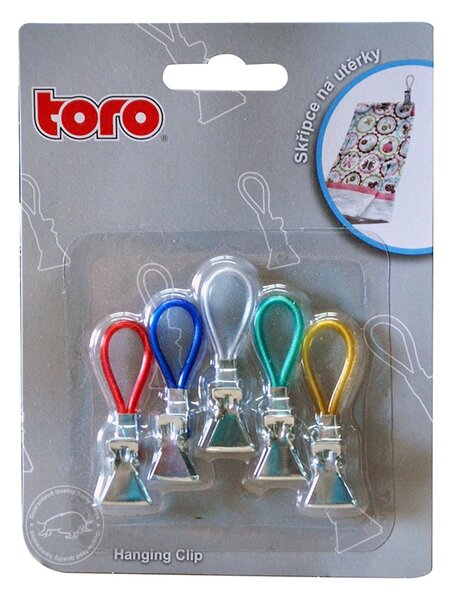 Toro Skřipce na utěrky, set 5 ks
