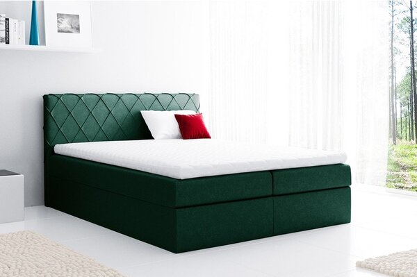 Kontinentální postel Narcyn, Rozměr postele: 120 x 200 cm, Barva:: Velluto 10 Mirjan24 5902928428193