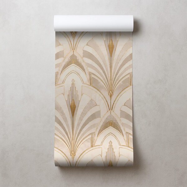 Tapeta luxusní art deco geometrie