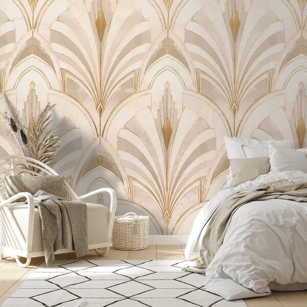 Tapeta luxusní art deco geometrie