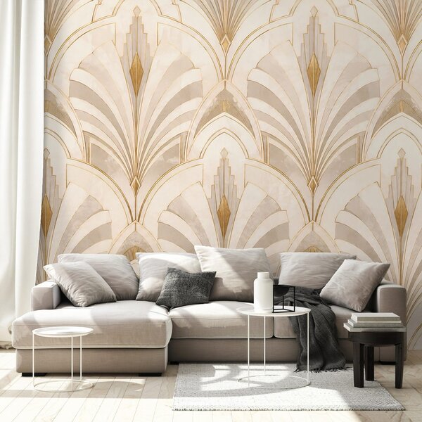 Tapeta luxusní art deco geometrie