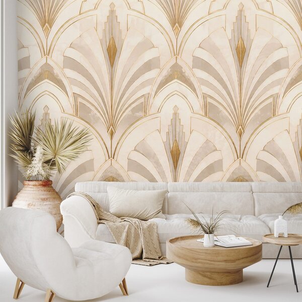 Tapeta luxusní art deco geometrie