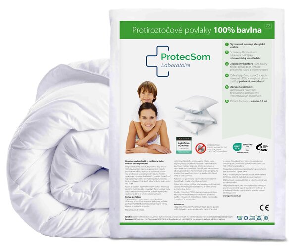 ProtecSom Protiroztočový povlak na přikrývku 100 × 135 cm (dětská)