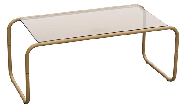 KONFERENČNÍ STOLEK, mokka, kov, 40/50/36 cm Leitmotiv - Konferenční stolky, Online Only