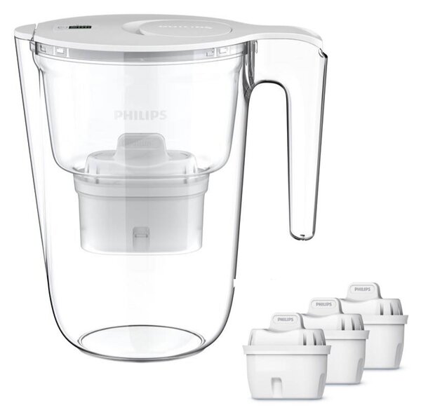 Philips Filtrační konvice AWP2953WHT + 3× Micro X-Clean filtr