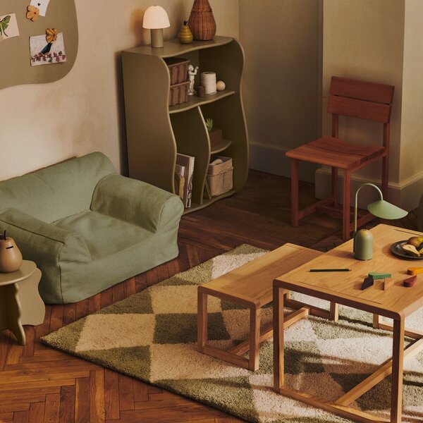 FERM LIVING Sedací pytel Billow, Tan