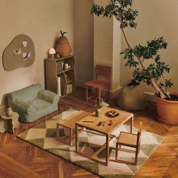 FERM LIVING Sedací pytel Billow, Tan