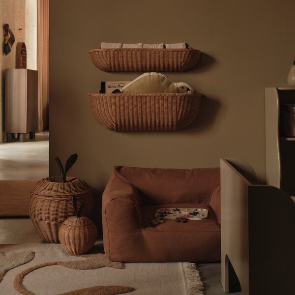 FERM LIVING Sedací pytel Billow, Tan