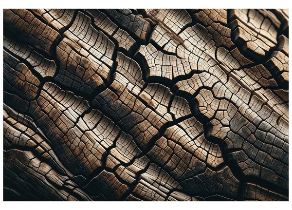 Tapeta přírodní textura dřeva
